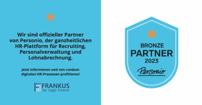 Bronze Partner 2023 von Personio